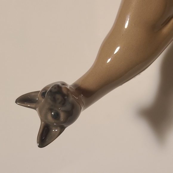 Cat Franklin Mint Siamese - Picture 2 of 5